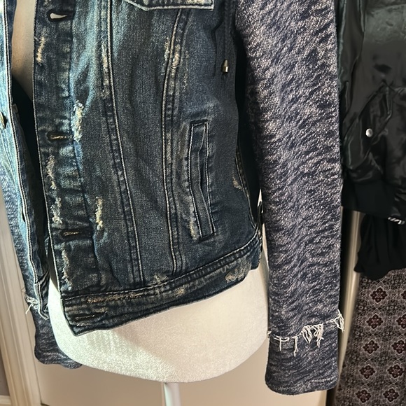 Free people hooded denim jacket - Picture 3 of 12